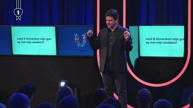 Laad ik binnenkort mijn gsm op met mijn sneakers?