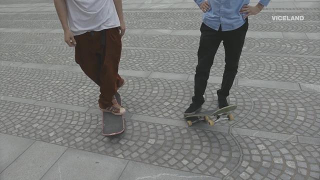 The World's Weirdest Skateboarder