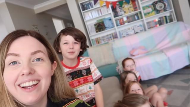FIRST CHRISTMAS AS A FAMILY OF 10