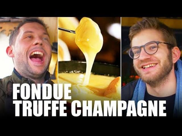 Fondue à 3€ VS Fondue de Luxe avec Thomas Wiesel en Suisse.