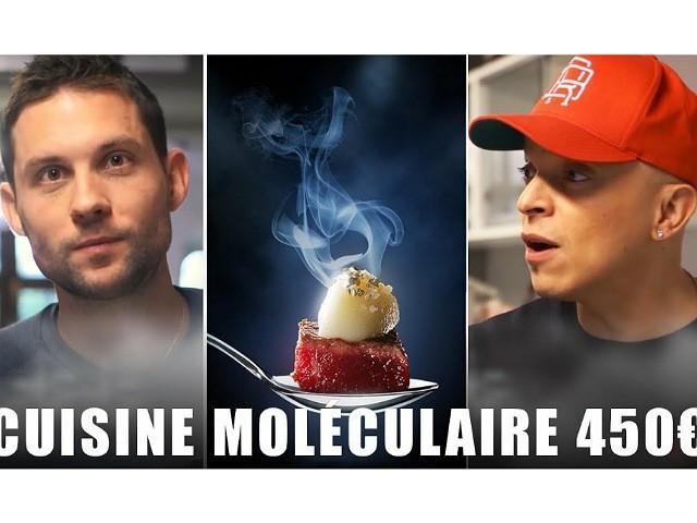 Cuisine moléculaire à 1€ VS 450€ avec Rachid Badouri