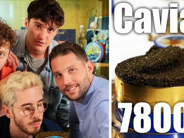 Oeufs de poisson 70€ VS Caviar 7800€/kg avec le Velcrou