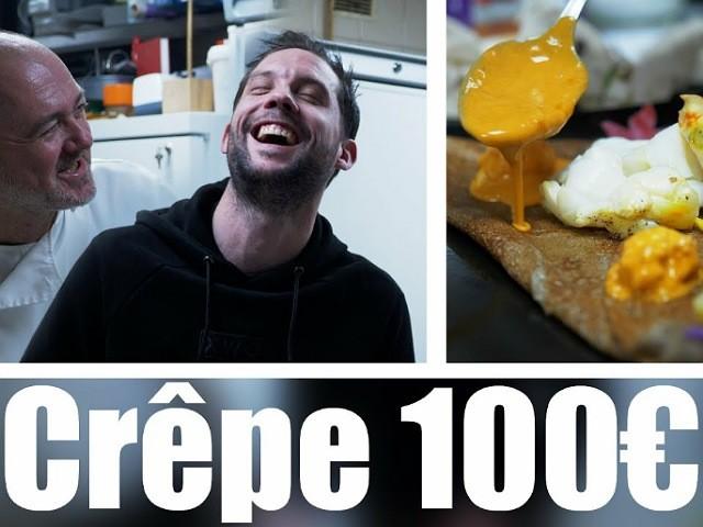 Crêpe à 0,50€ VS à 100€ avec le Champion du Monde