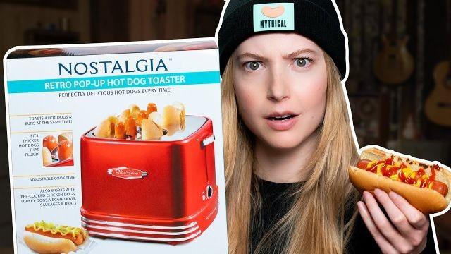 Does The Hot Dog Toaster Actually Work? (TEST)