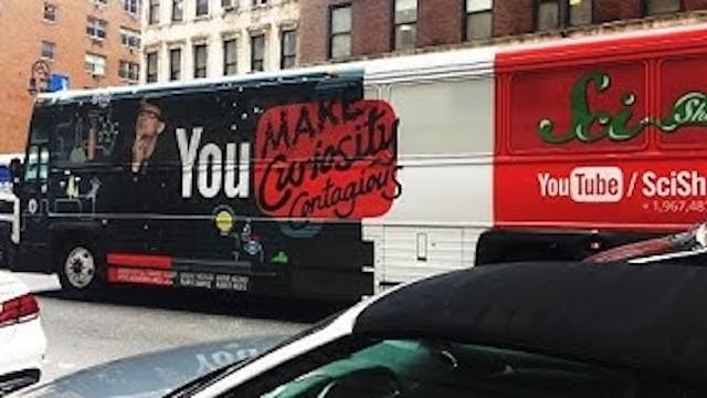 MY FACE ON A BUS