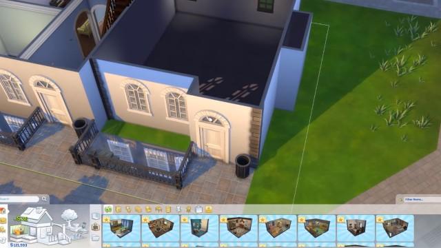 Four Levels, Twin Townhouse Build (Sims 4)