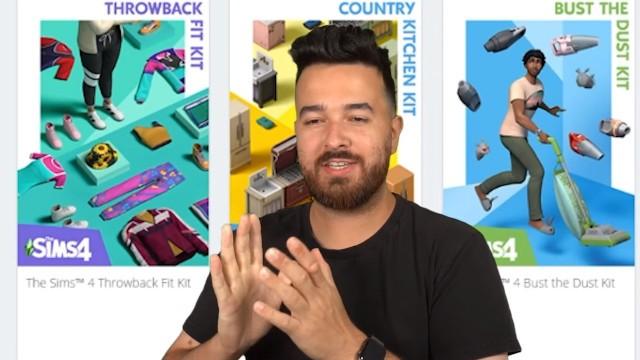This is NOT brought to you by EA Game Changers - The Sims 4 Kits