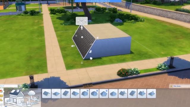 Tiny Home, A-Frame Style! (Sims 4)