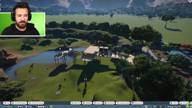 Brand NEW panoramic viewing area! Planet Zoo (Part 8)