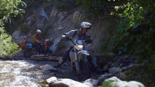 2WD Motorcycles Taking on the Idaho Wilderness With Chainsaws!