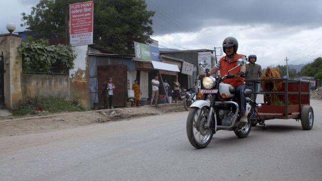 No Cow Left Behind! Rescuing Cattle with a Motorcycle in Kathmandu
