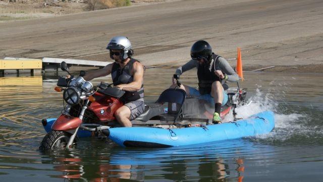 The Boatorcycle! Building an Amphibious Bike