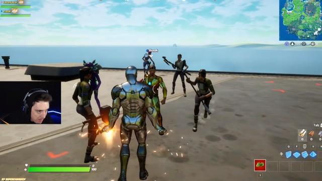 I used IRONMAN + THOR + DOOM (insane)