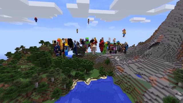 100 PLAYERS vs NATURAL DISASTERS (minecraft)