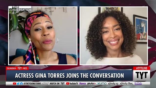 Vijay Ravindran & Gina Torres