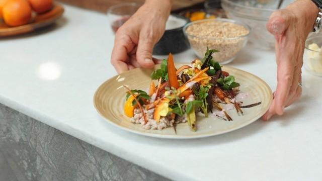 Recipe: Farro Salad with Roasted Carrots