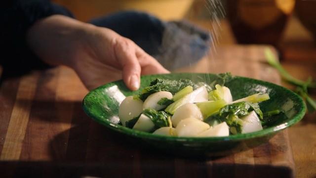 A Vegetable Lunch: Roasted, Steamed, and Raw