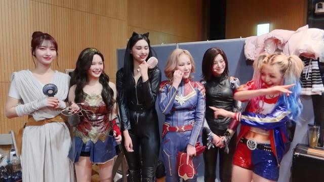 EVERGLOW's Last Show with Halloween & Halloween Party Behind the Scenes