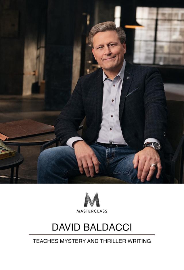 MasterClass: David Baldacci Teaches Mystery and Thriller Writing