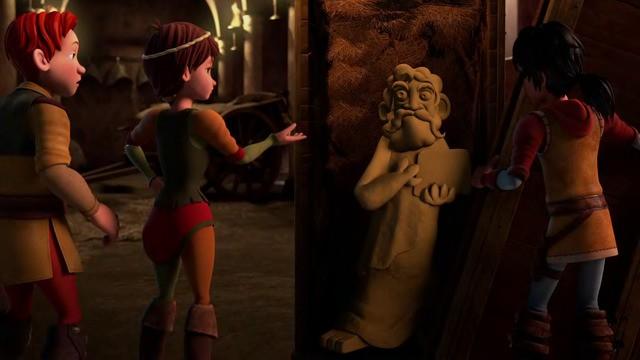 Leo und die vertauschte Statue