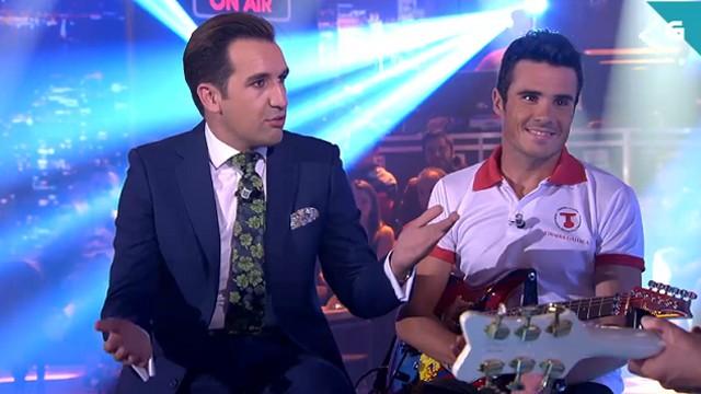 Con Javi Gómez Noya y Miguel Lago