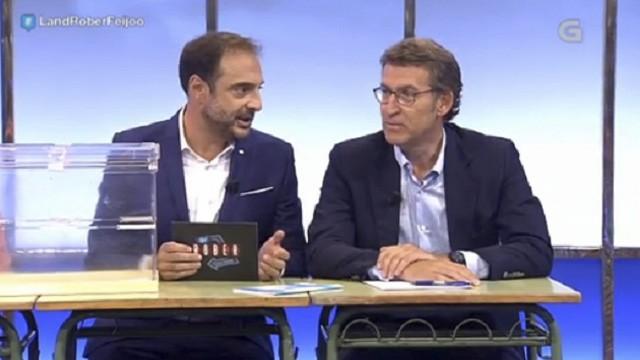 Con Alberto Núñez Feijóo