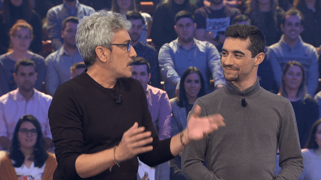 Con David Fernández y Javier Fernández
