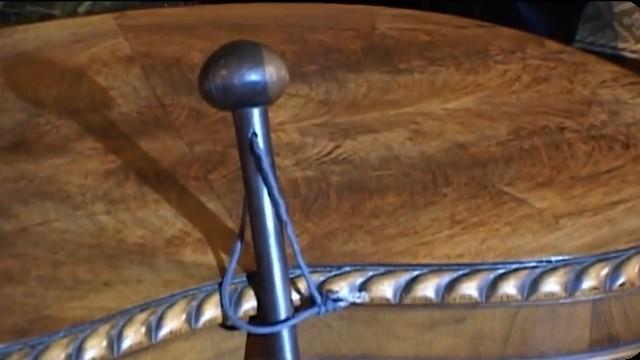 Walking Stick, Corner Cabinet