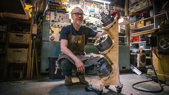 Lathe Chuck Rolling Rack!