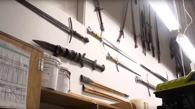 Swordmaking at Weta Workshop!