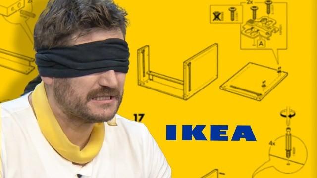 We Build IKEA Furniture Blindfolded