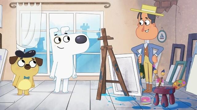 Dog Loves Art