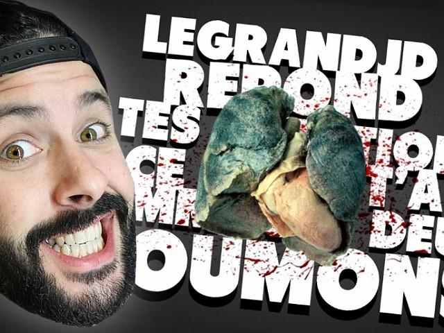 LeGrandJD répond à vos questions parce qu'il vous aime comme ses deux poumons