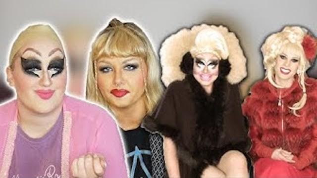 Trixie & Katya Makeup Transformation (feat. Sarah Schauer)