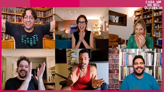 Caito Mainier, Rodrigo Sant'Anna, Heloísa Périssé e Maria Clara Gueiros