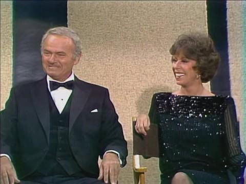 Carol Burnett and Harvey Korman