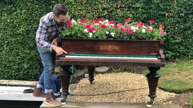 A Grand Piano, A Waterfall And Dazzling Dream Beds