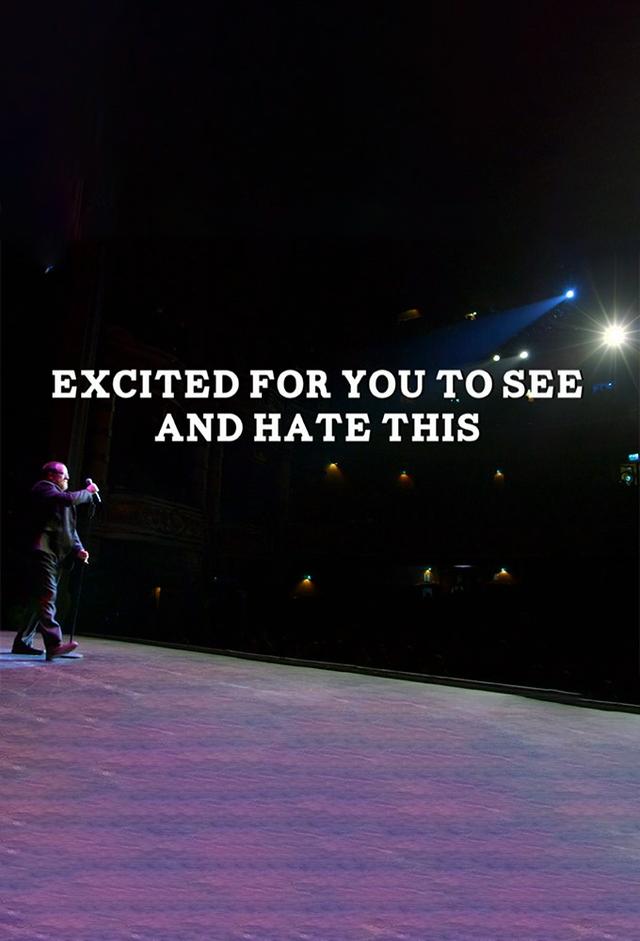 Frankie Boyle Live: Excited for You to See and Hate This