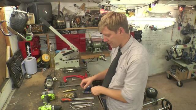 Making a Motorised Go Cart with NO WELDER and simple tools #1 - Chassis/Engine