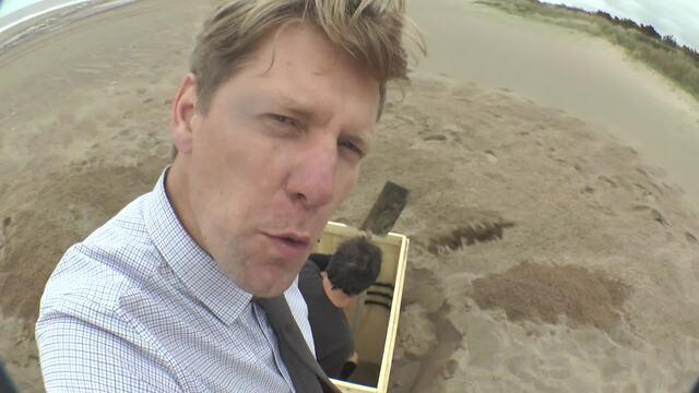 Underground Beach Hut Build