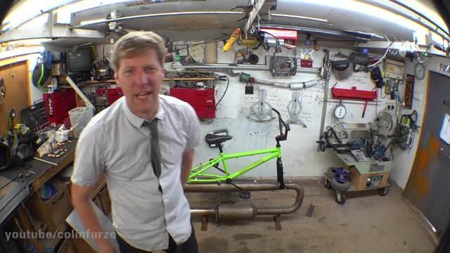 PulseJet, BMX, Rope, Crane = ColinFurze Jet-Swing