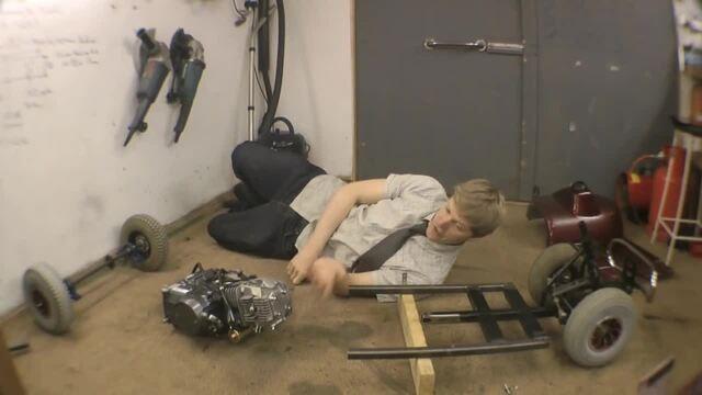 How to build a 60MPH MOBILITY SCOOTER #1-Frame