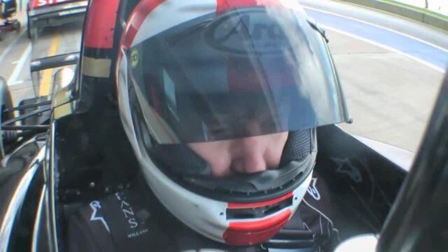Larking around at Silverstone