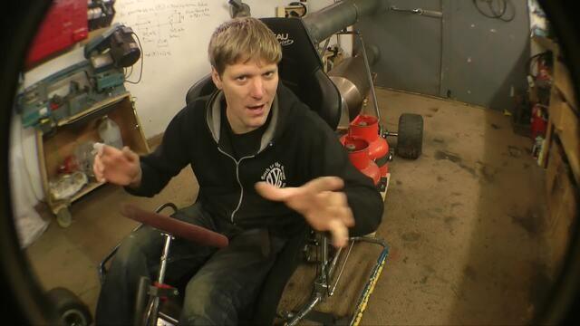 Making a Jet Go-Kart Part 2 - Controls/Fuel