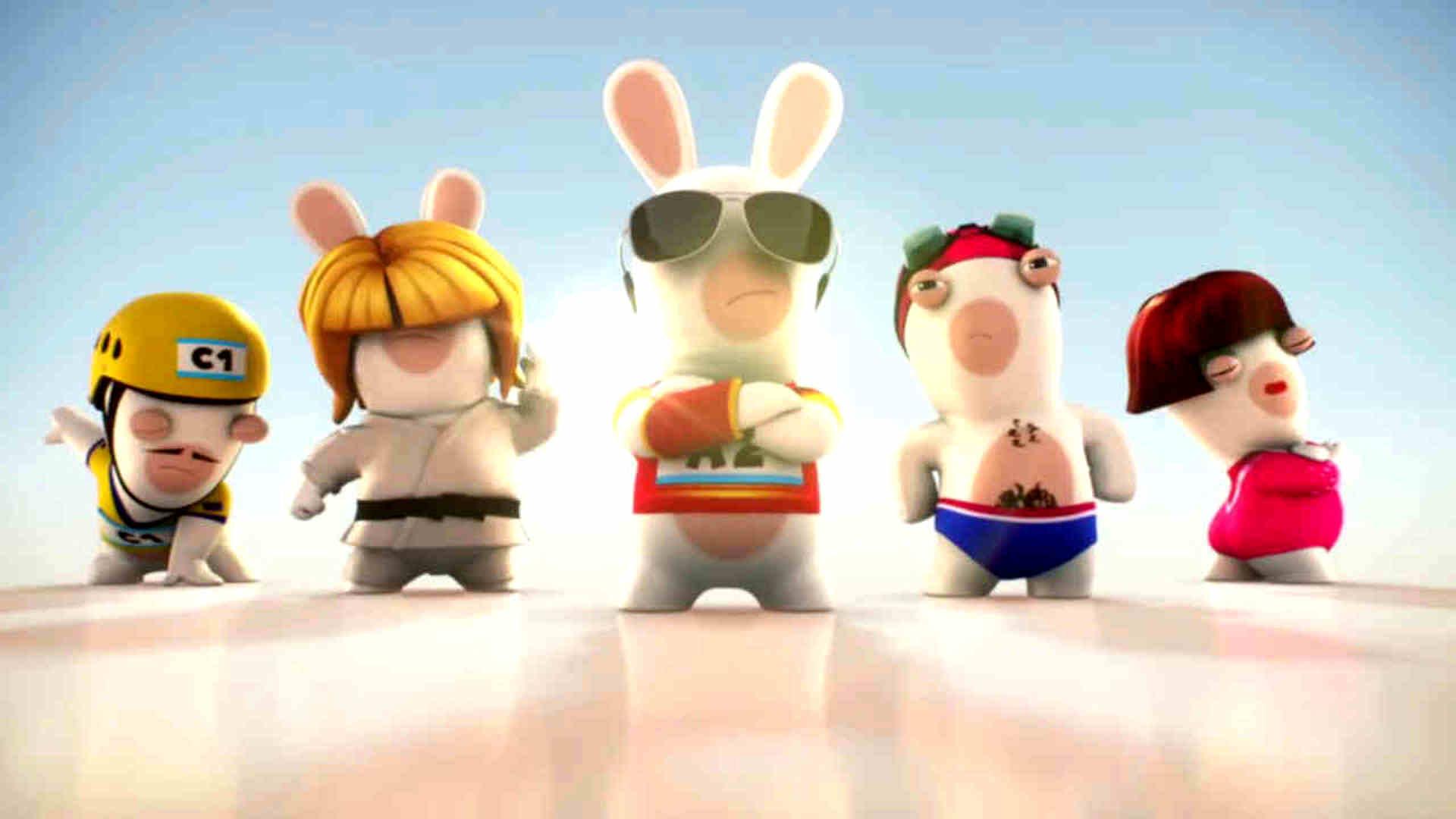 Les Lapins Crétins aux JO