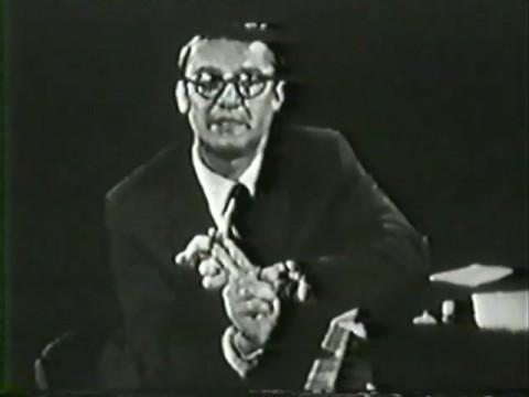 'Tonight!' National Premiere: Wally Cox, Bill Kenny, Willie Mays