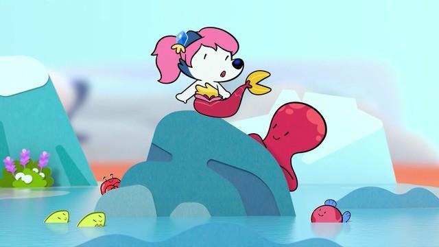 The Sapphire Mermaid and the Grumpy Whale