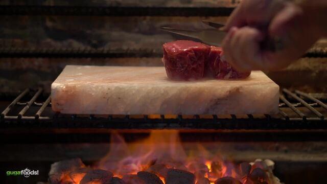 Are Grilled FILET MIGNON on SALT BLOCK good? | GugaFoods