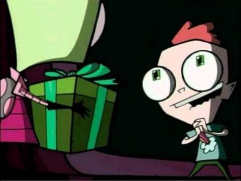 Zim Rips Out a Kid's Eyes