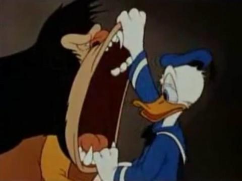 Donald Duck and the Gorilla